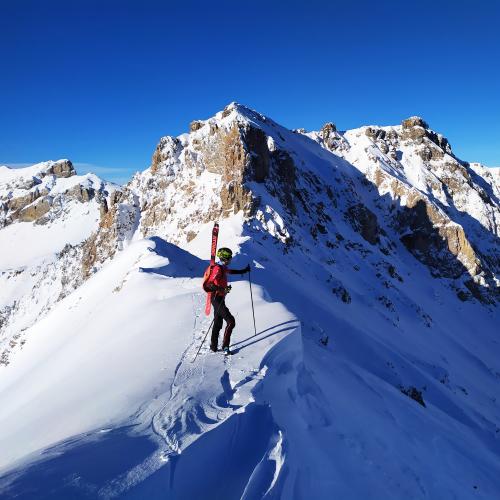 Coupe de France VR à ValThorens 1er au scratch